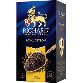 Чай черный Richard Royal Ceylon 25 сашет