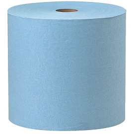 Материал протирочный нетканый в рулоне Kimberly-Clark 1100 листов 31x31.5 см голубой 1-слойный