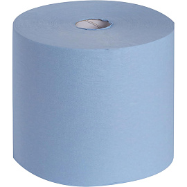 Бумага протирочная в рулоне Kimberly-Clark WypAll Extra+ 1000 листов 23.5x38 см голубая 1-слойная