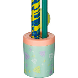 Точилка для карандашей Milan Sugar пластиковая с контейнером