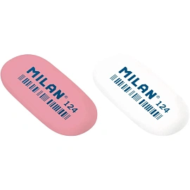 Ластик Milan 124 из синтетического каучука овальный 49x23x9 мм