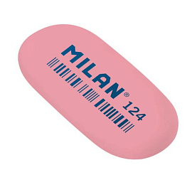 Ластик Milan 124 из синтетического каучука овальный 49x23x9 мм