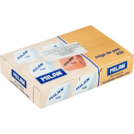 Ластик Milan 430 из натурального каучука прямоугольный 28x28x13 мм