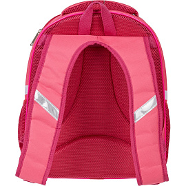 Ранец №1 School Light Лиса красный с одним отделением