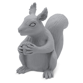 Пластилин скульптурный мягкий серый BRAUBERG ART "Секреты художника", 8 кг, 881171