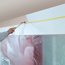 Пленка укрывная Unibob с малярной лентой 1.4х33 м (49696)