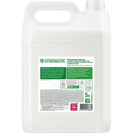 Средство для мытья посуды Synergetic Алоэ-вера гель 5 л фото Средство для мытья посуды Synergetic Алоэ-вера гель 5 л