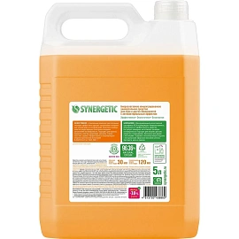 Средство для мытья пола и других поверхностей Synergetic 5 л универсальное антибактериальное