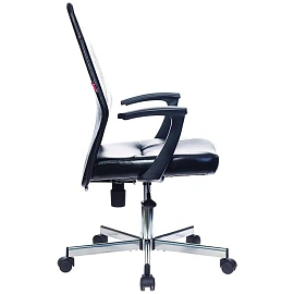 Кресло офисное Easy Chair 224 DSL PPU чёрное (экокожа, металл)