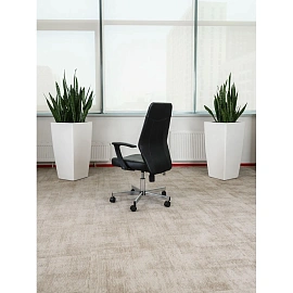 Кресло офисное Easy Chair 224 DSL PPU чёрное (экокожа, металл)