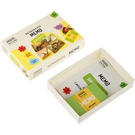 Игра настольная ТРИ СОВЫ "Мемо. Динозавры ", 50 карточек, картонная коробка