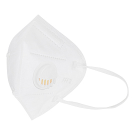 Респиратор противоаэрозольный, средний класс защиты FFP2 с клапаном KN-95 фото Респиратор противоаэрозольный, средний класс защиты FFP2 с клапаном KN-95