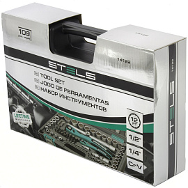 Набор инструмента автомобильный Stels 109 предметов (14122) фото Набор инструмента автомобильный Stels 109 предметов (14122)