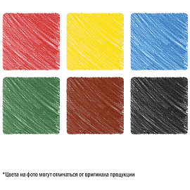 Карандаши цветные ArtSpace "Милые зверушки", 06цв., заточен., картон, европодвес фото Карандаши цветные ArtSpace "Милые зверушки", 06цв., заточен., картон, европодвес