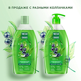 Гель для душа Чистая линия Пробуждающий 750 мл