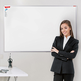 Доска магнитно-маркерная Berlingo "Premium", 90*120см, алюминиевая рамка, полочка фото Доска магнитно-маркерная Berlingo "Premium", 90*120см, алюминиевая рамка, полочка