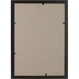 Рамка Зебра А4 21x30 см МДФ багет 18 мм темно-коричневая