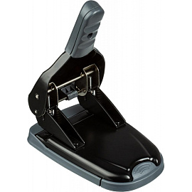 Дырокол мощный Attache Power до 65 листов черный с линейкой