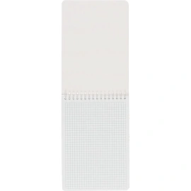 Блокнот Attache Waves Конференц А5 50 листов оранжевый в клетку на спирали (148х217 мм)