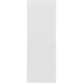 Блокнот Attache Waves Конференц А5 50 листов оранжевый в клетку на спирали (148х217 мм)