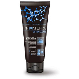 Паста Primaterra Extra Clean очищающая с полимерным абразивом для руки и лица 200 мл