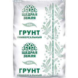 Грунт универсальный Щедрая земля НЦС 60 л