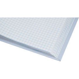 Книга учета 96 листов А4 в клетку на сшивке блок офсет Attache (обложка - ламинированный картон)