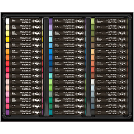 Пастель масляная Гамма, 48 цветов, картон. упаковка