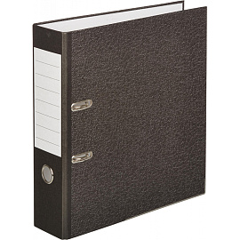 Папка-регистратор Attache 80 мм чёрная бумага