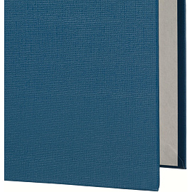 Папка-регистратор Attache Экономи 80 мм синяя бумвинил/бумага