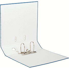 Папка-регистратор Attache Экономи 80 мм синяя бумвинил/бумага