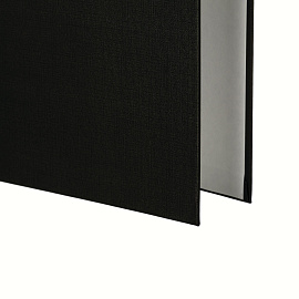 Папка-регистратор Attache Экономи 80 мм чёрная бумвинил/бумага