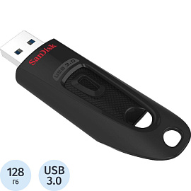 Флешка USB 3.0 128 ГБ SanDisk CZ48 (SDCZ48-128G-U46)
