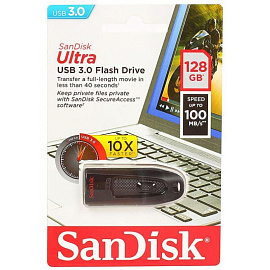 Флешка USB 3.0 128 ГБ Sandisk Ultra (SDCZ48-128G-U46)
