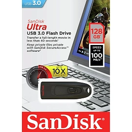 Флешка USB 3.0 128 ГБ Sandisk Ultra (SDCZ48-128G-U46)