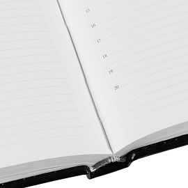 Ежедневник недатированный Attache Agenda искусственная кожа A6 160 листов чёрный