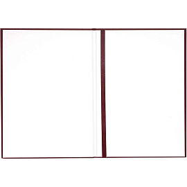 Папка адресная Государственная символика А4 бордовая (5 штук в упаковке)