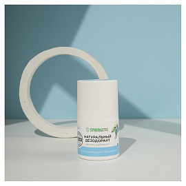 Дезодорант 50 мл, SYNERGETIC "Без запаха", роликовый, натуральный, 300015