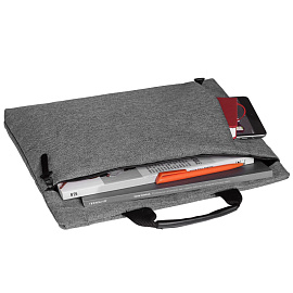 Сумка для документов Burst HotDoc серая из полиэстера (10106.10)