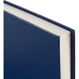 Ежедневник недатированный Attache Economy бумвинил А5 128 листов синий