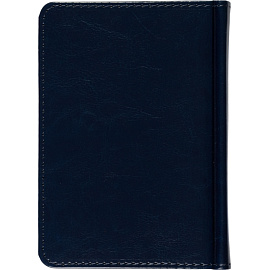 Ежедневник недатированный Attache Sidney Nebraska искусственная кожа A6+ 136 листов синий (золотистый обрез)
