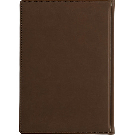Ежедневник недатированный Attache Velvet искусственная кожа Soft Touch A5+ 136 листов коричневый