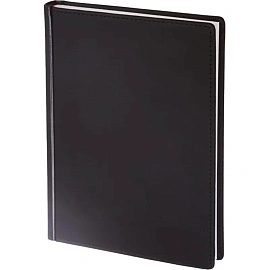 Ежедневник недатированный Attache Velvet искусственная кожа Soft Touch A5 136 листов черный