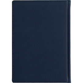 Ежедневник недатированный Attache Velvet искусственная кожа Soft Touch A5+ 136 листов тёмно-синий