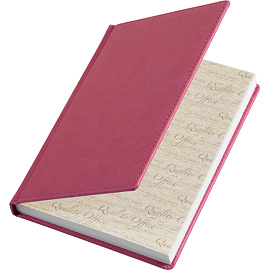 Ежедневник недатированный Attache Velvet искусственная кожа Soft Touch A5+ 136 листов розовый