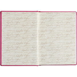 Ежедневник недатированный Attache Velvet искусственная кожа Soft Touch A5+ 136 листов розовый