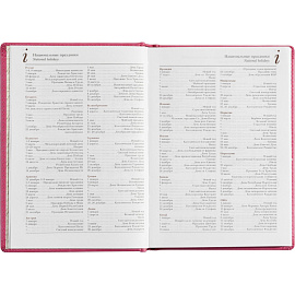 Ежедневник недатированный Attache Velvet искусственная кожа Soft Touch A5+ 136 листов розовый