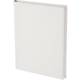 Ежедневник недатированный Attache Velvet искусственная кожа Soft Touch A5+ 136 листов белый