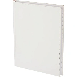 Ежедневник недатированный Attache Velvet искусственная кожа Soft Touch A5+ 136 листов белый
