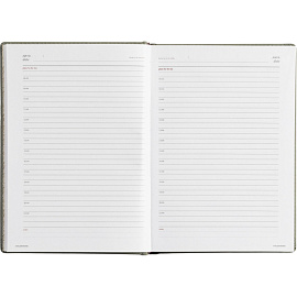 Ежедневник недатированный Attache Velvet искусственная кожа Soft Touch A5+ 136 листов серый